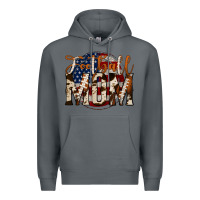 Rock football mom Premium Hoodie - Jasminsmagicworld