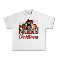Lunar Rock merry christmas pug Urban Heavy Tee - JahusDesignShop