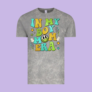 In My Boy Mom Era Vintage Tee Designed By Jahusdesignshop