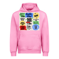 Fuchsia Pink dad joke loading Urban Hoodie - TumblerDesignByShophia