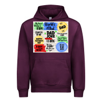 Mauve Wine dad joke loading Urban Hoodie - TumblerDesignByShophia
