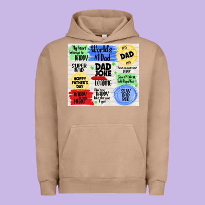 Dad Joke Loading Urban Hoodie Designed By Tumblerdesignbyshophia