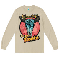 Mushroom blame it all on my roots white Long Sleeve Tee - JahusDesignShop