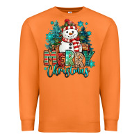 Carrot merry christmas snowman Premium Sweatshirt - MaliasSmallBusiness