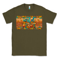 Army Green wild west license plate Classic Tee - Artiststas