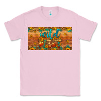 Bubblegum Pink wild west license plate Classic Tee - Artiststas