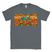 Charcoal Heather wild west license plate Classic Tee - Artiststas