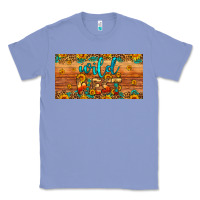 Colony Blue wild west license plate Classic Tee - Artiststas