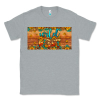 Heather Grey wild west license plate Classic Tee - Artiststas