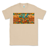 Mushroom wild west license plate Classic Tee - Artiststas