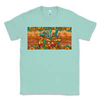 Seafoam wild west license plate Classic Tee - Artiststas