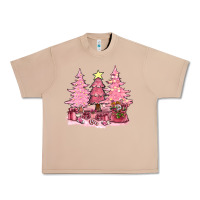 Burro pink christmas trees with gift box bbs Urban Heavy Tee - BundleAndBundleShop