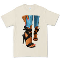 Bone black heels black fashion girl Premium Tee - RanaPortraitStore