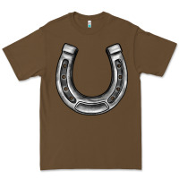 Cacao horseshoe Premium Tee - BarkalooDesign