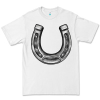 White horseshoe Premium Tee - BarkalooDesign