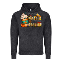 Vintage Black stressed blessed pumpkin obsessed Vintage Hoodie - CowhideDigitalArt