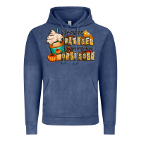 Vintage Denim stressed blessed pumpkin obsessed Vintage Hoodie - CowhideDigitalArt