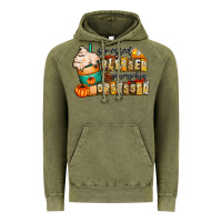 Vintage Olive stressed blessed pumpkin obsessed Vintage Hoodie - CowhideDigitalArt