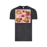 Vintage Black cafecito y chisme. Vintage Tee - JahusDesignShop