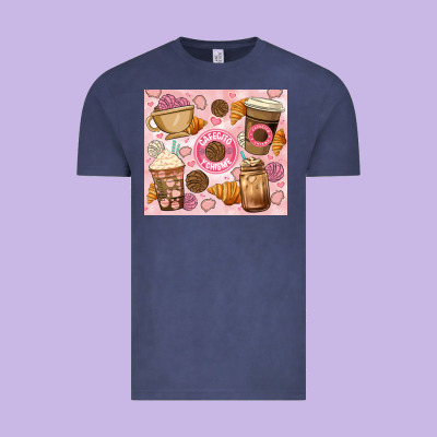 Cafecito Y Chisme. Vintage Tee Designed By Jahusdesignshop