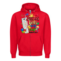 Red autism jesus fills my cup Zipper Hoodie - MaliasSmallBusiness