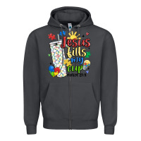 Smoke autism jesus fills my cup Zipper Hoodie - MaliasSmallBusiness