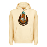 Pina Colada leopard bullskull teardrop earrings Premium Hoodie - Jasminsmagicworld