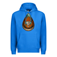 True Royal leopard bullskull teardrop earrings Premium Hoodie - Jasminsmagicworld