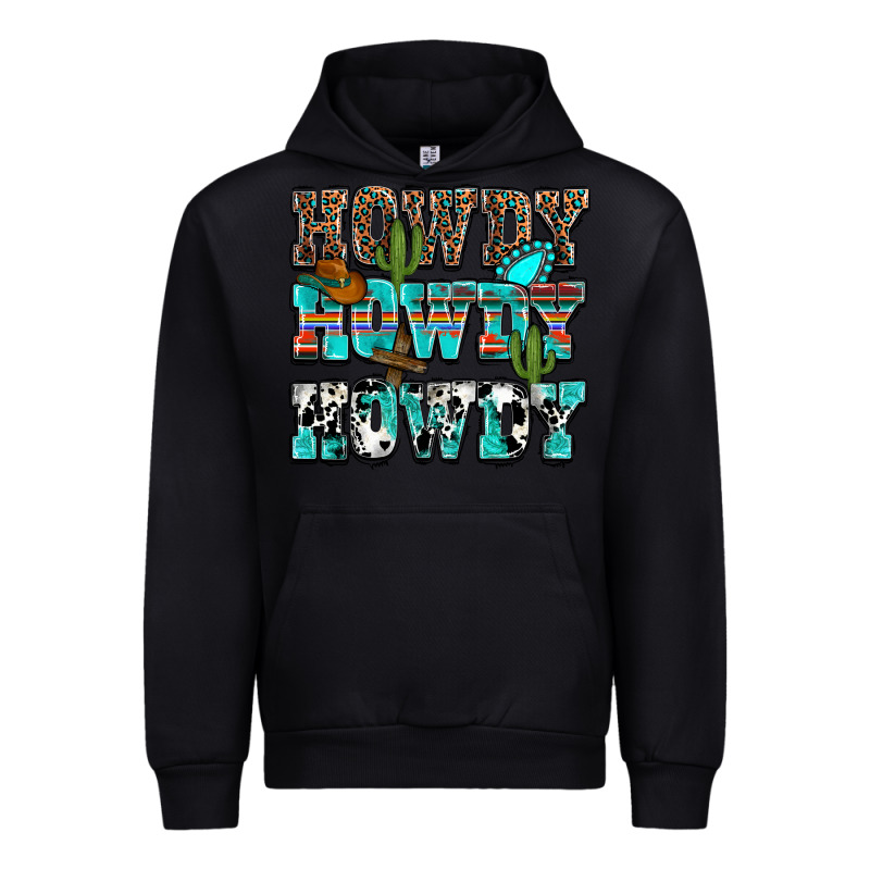 Western Howdy Howdy Howdy Urban Hoodie by HowdyJamesFarm | Teevron