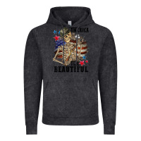 Vintage Black America the beautiful 4th of july Vintage Hoodie - CowGirlArtShop