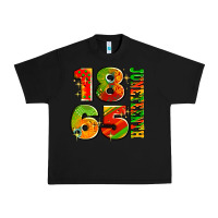 Black 1865 juneteenth Urban Heavy Tee - AdoDesignShop