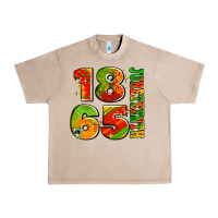 French Oak 1865 juneteenth Urban Heavy Tee - AdoDesignShop