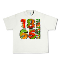 Pistachio 1865 juneteenth Urban Heavy Tee - AdoDesignShop