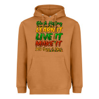 Meerkat black history learn it live it make it 365 days a Heavyweight Hoodie - NancyCooperArtShop