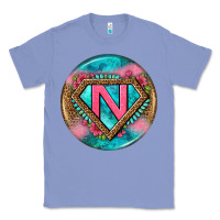 Colony Blue nurse round earrings 4 Classic Tee - BundleAndBundleShop
