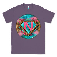 Lavender nurse round earrings 4 Classic Tee - BundleAndBundleShop
