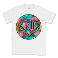White nurse round earrings 4 Classic Tee - BundleAndBundleShop