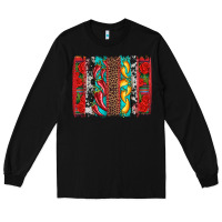 Black cinco de mayo vibes brushstrokes Long Sleeve Tee - Artiststas