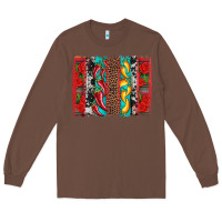 Chestnut cinco de mayo vibes brushstrokes Long Sleeve Tee - Artiststas
