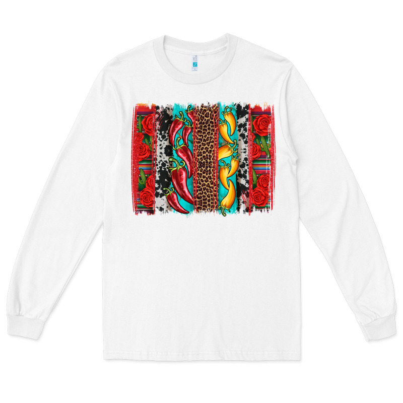 Cinco De Mayo Vibes Brushstrokes Long Sleeve Tee by Artiststas | Teevron