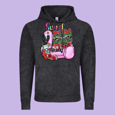 Sweet Summer Time Vintage Hoodie Designed By Sublimationcraftshop