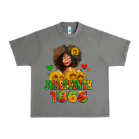Tornado afro woman juneteenth 1865 Urban Heavy Tee - AdoDesignShop
