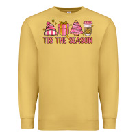 Antique Gold tis the season Premium Sweatshirt - MaliasSmallBusiness
