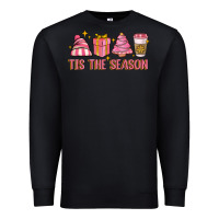 Black tis the season Premium Sweatshirt - MaliasSmallBusiness