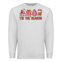 Dove Grey tis the season Premium Sweatshirt - MaliasSmallBusiness