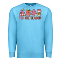 Ocean Blue tis the season Premium Sweatshirt - MaliasSmallBusiness