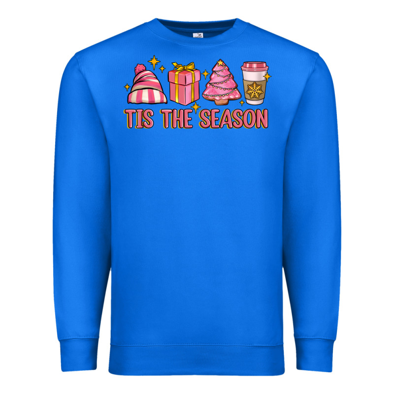 Tis The Season Premium Sweatshirt by MaliasSmallBusiness | Teevron