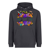 Smoke halloween nurse pumpkin custom name Heavyweight Hoodie - NancyCooperArtShop