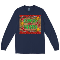 Navy cinco de mayo Long Sleeve Tee - Artiststas