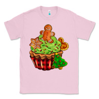 Bubblegum Pink christmas cookie cupcake Classic Tee - AdoDesignShop